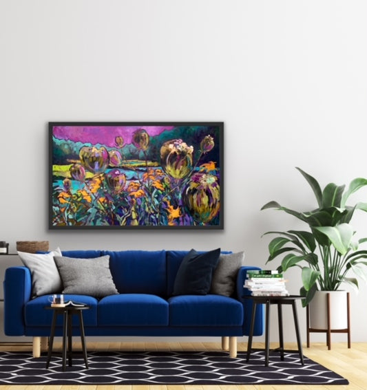 “Whispers” Series 3, 36H x 60W image 1