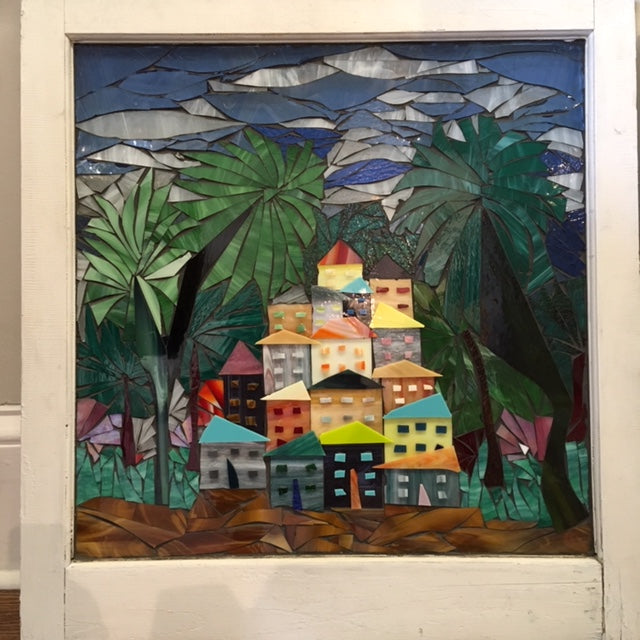 Island Houses-19x29” image 0