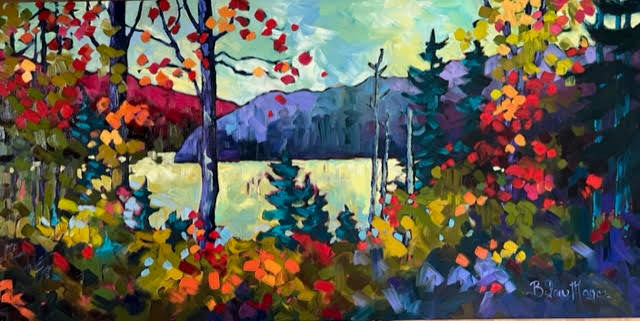 Fall in Love, Series 21, 24x48" image 0
