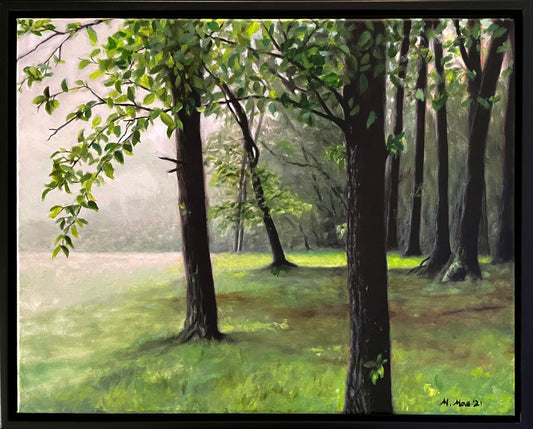 Granville PA woods- 16x20" image 0