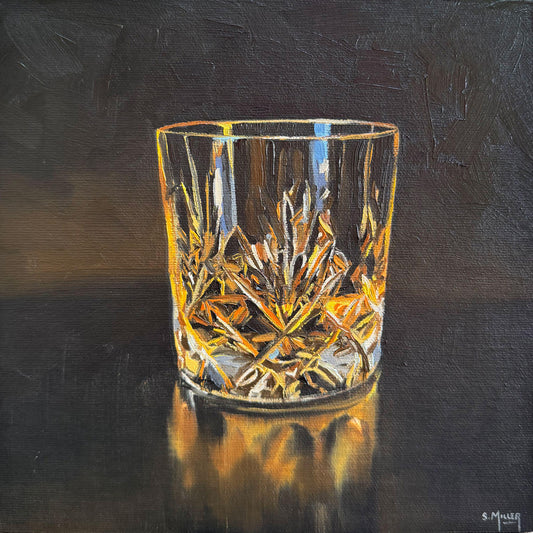 Liquid Gold III, 8x8"