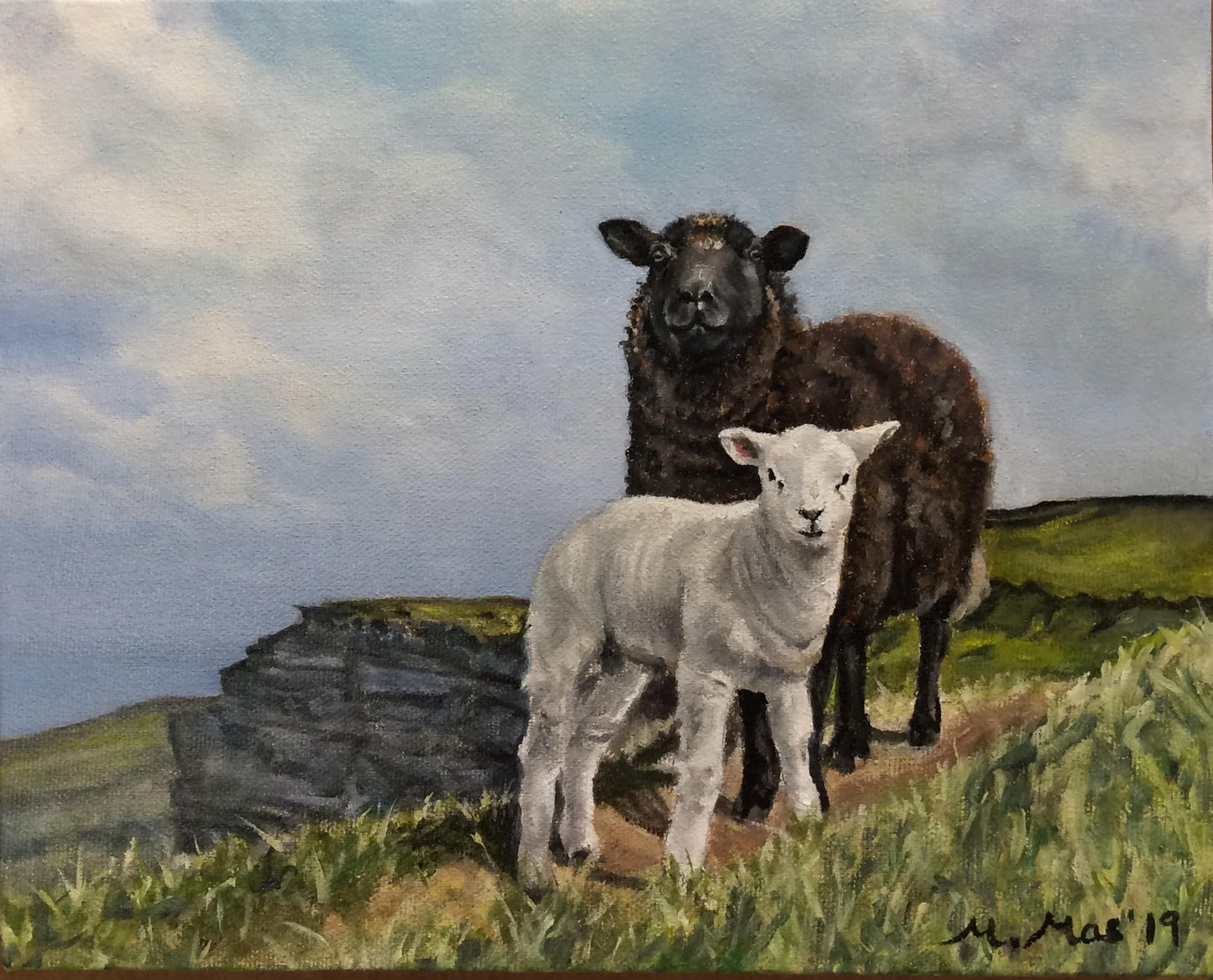 Celtic Hills 8x10 Commission image 0