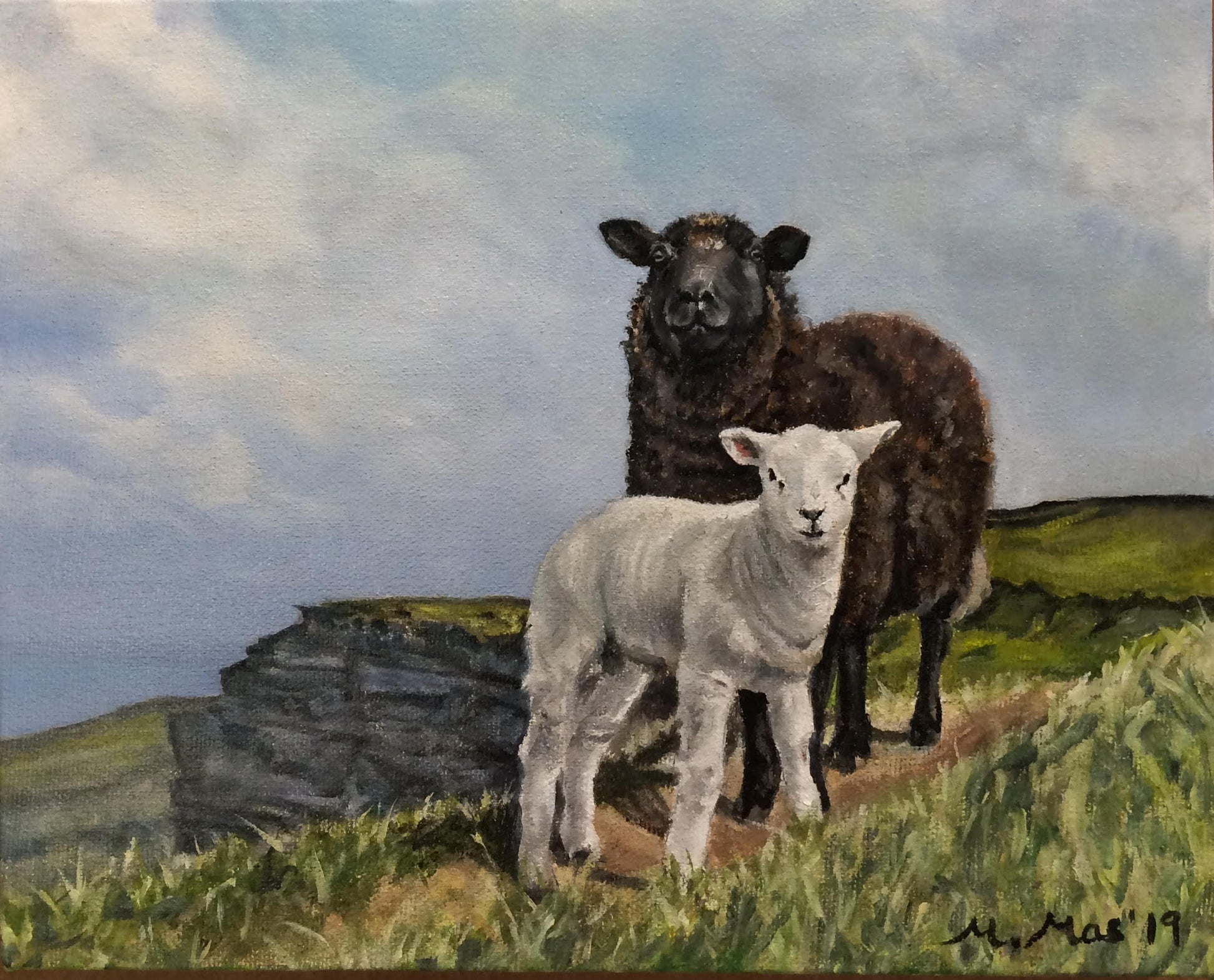 Celtic Hills 8x10 Commission image 0