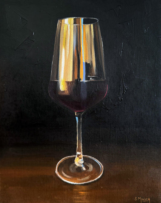 Ruby Glow, 10x8"