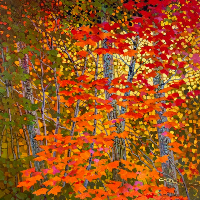 Resplendent Moment 36x36" image 0