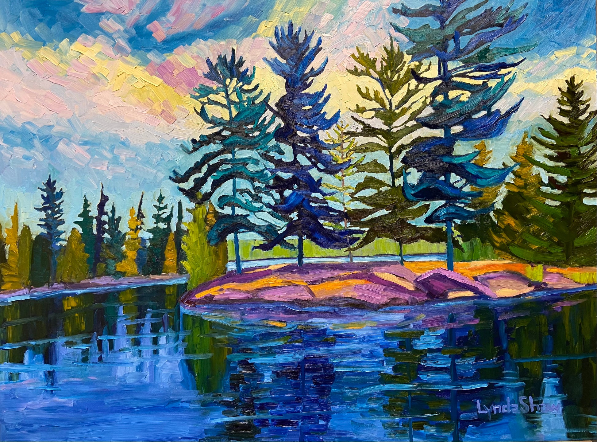 Shiningwood Bay View, Col.2, 40x30" image 0