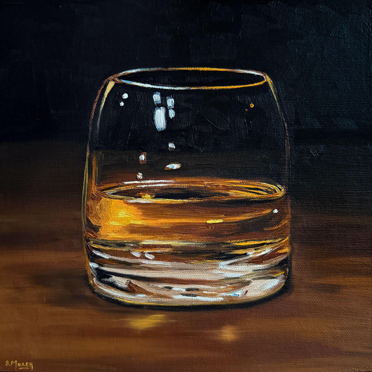 Still Spirits, 8x8"