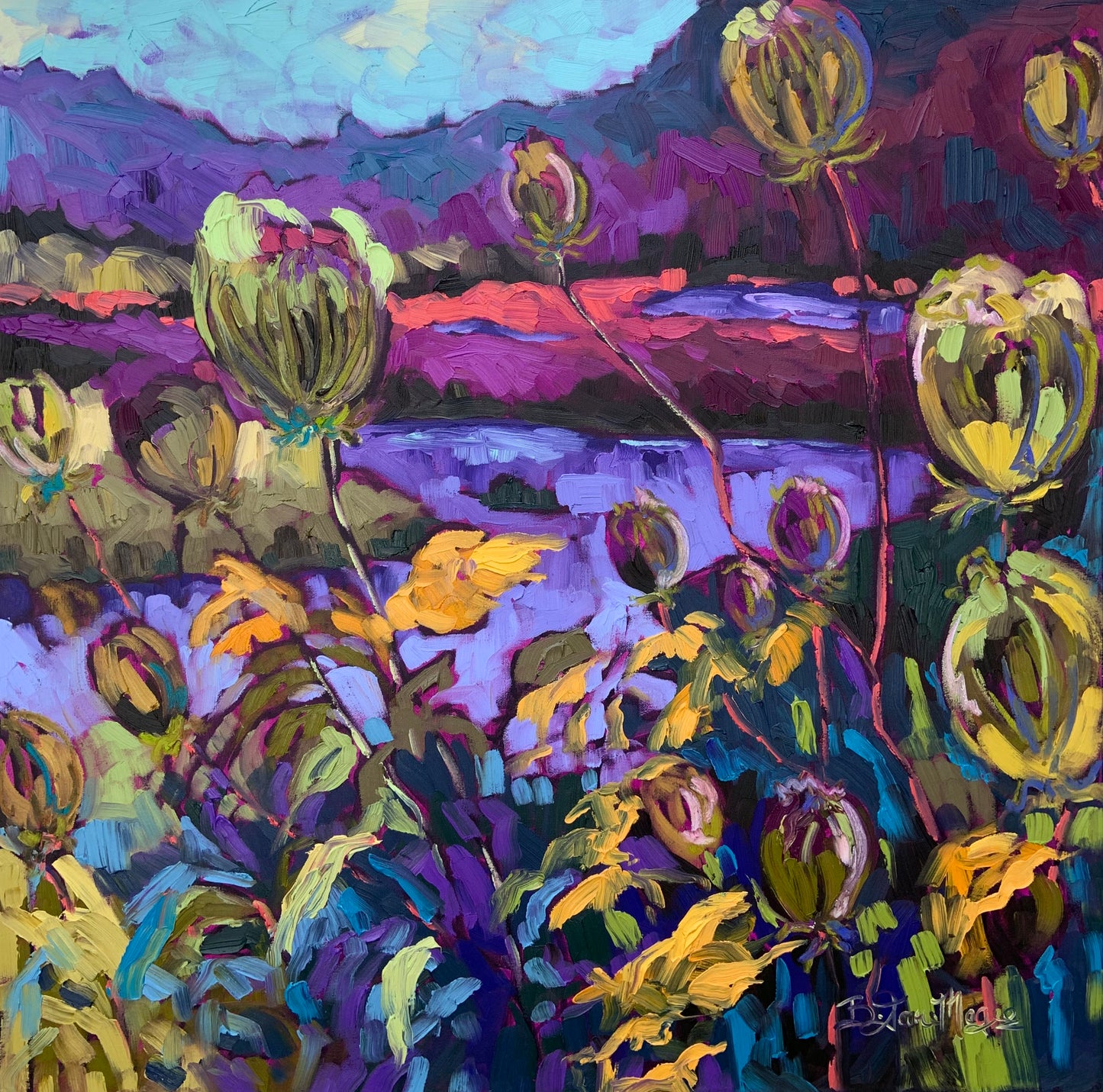“Whispers” Series 1, 30x30" image 0