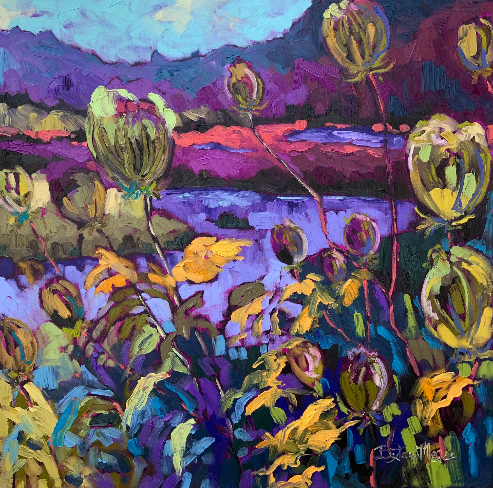 “Whispers” Series 1, 30x30" image 0