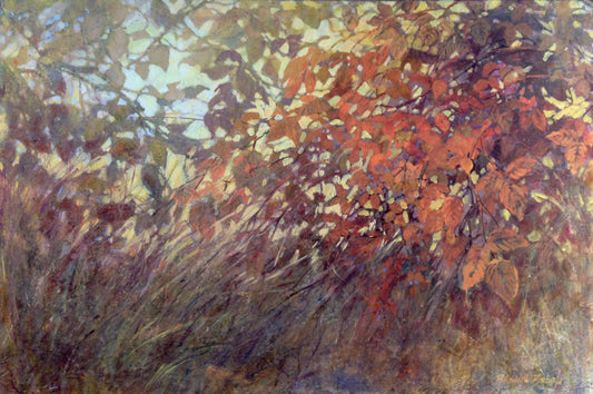 Raspberry Canes-36" x 24" image 0