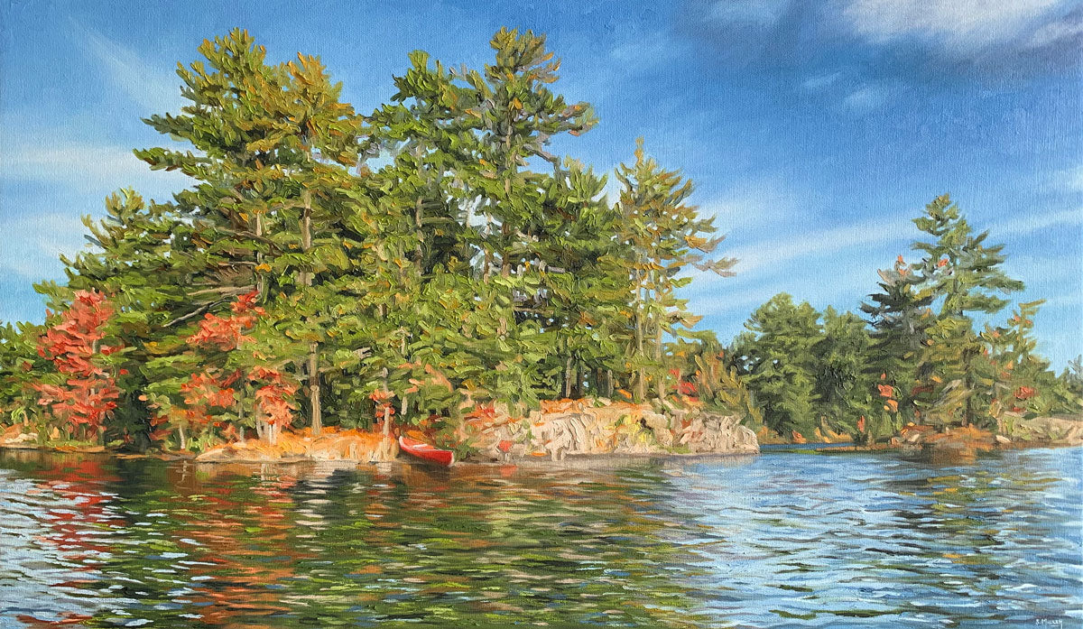 Murmuring Pines 12x24" image 0
