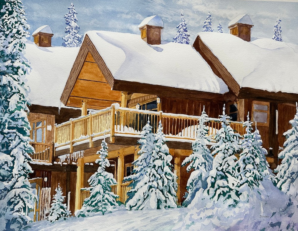 Winter Refuge 17.5x21.5 image 0