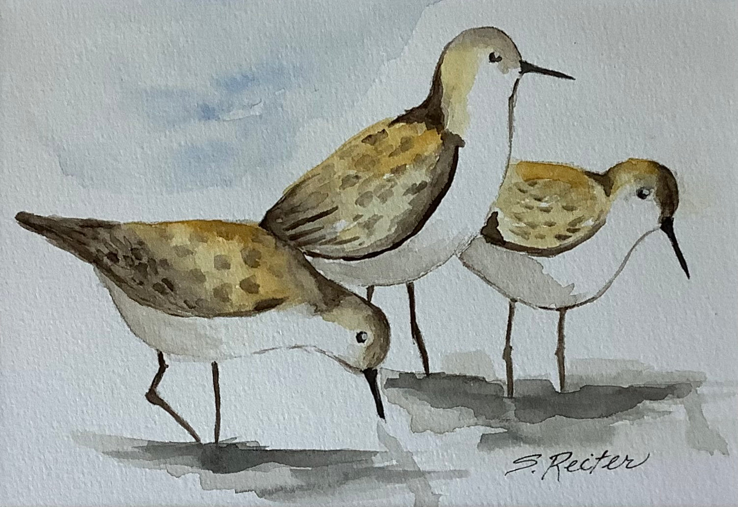 Three Friends 8x10" image 0
