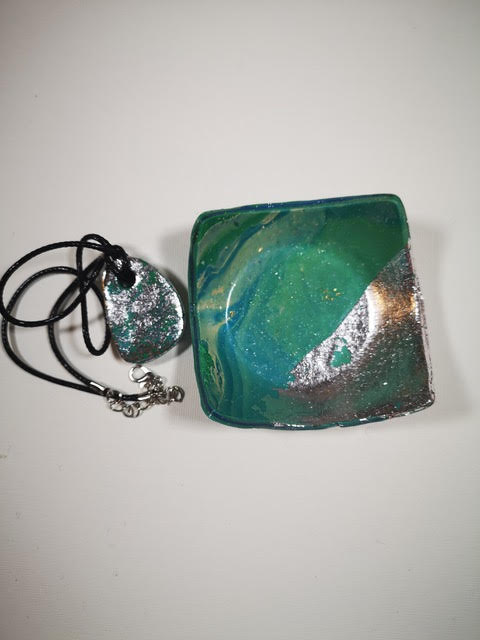 Galaxy Bowl & Pendant #24 image 0