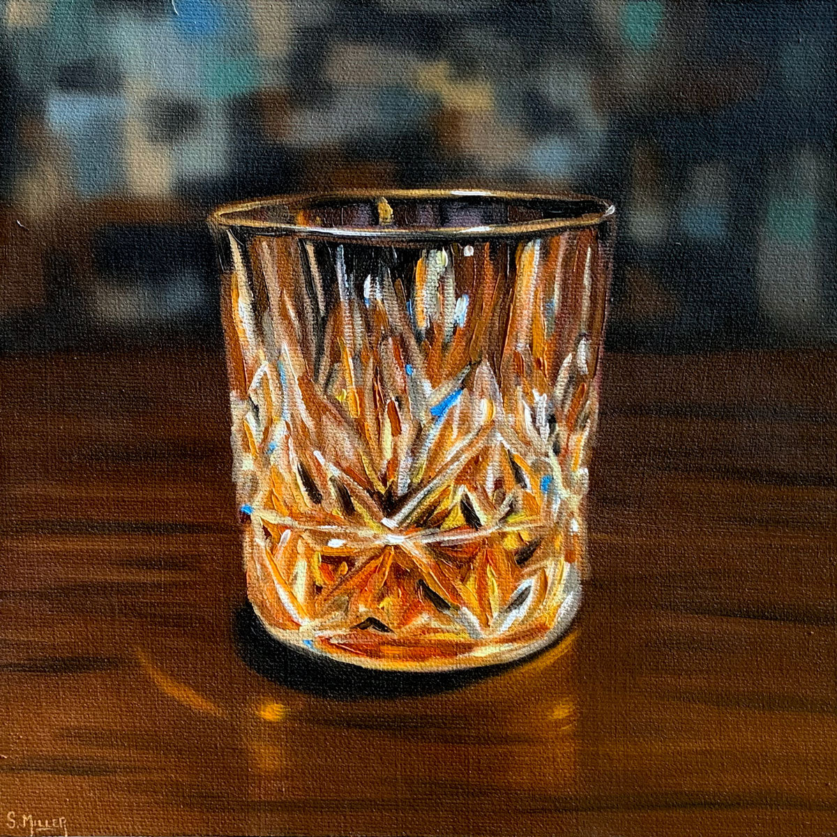 Whiskey V 8x8" image 0