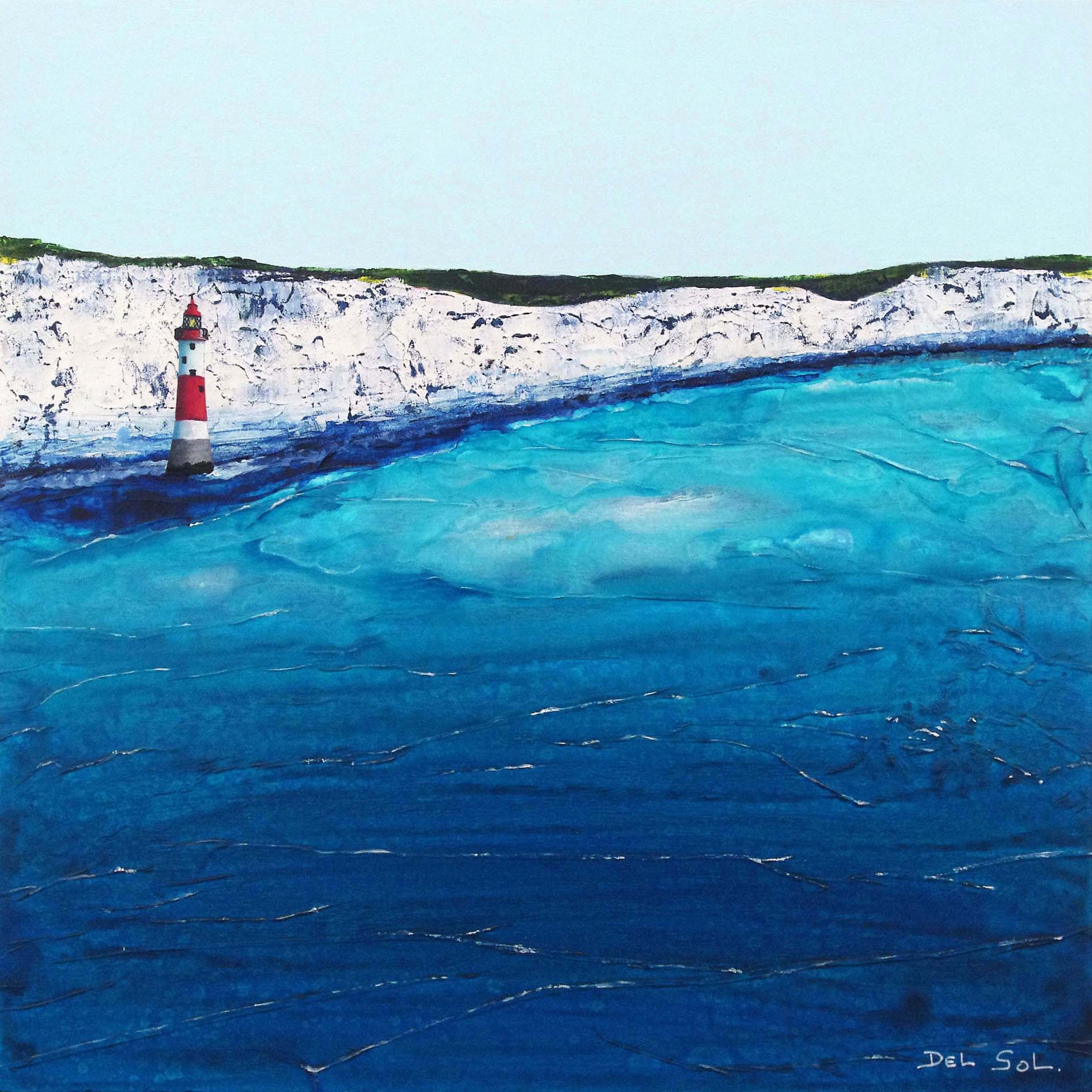 Along the Coast II, 12x12" image 0