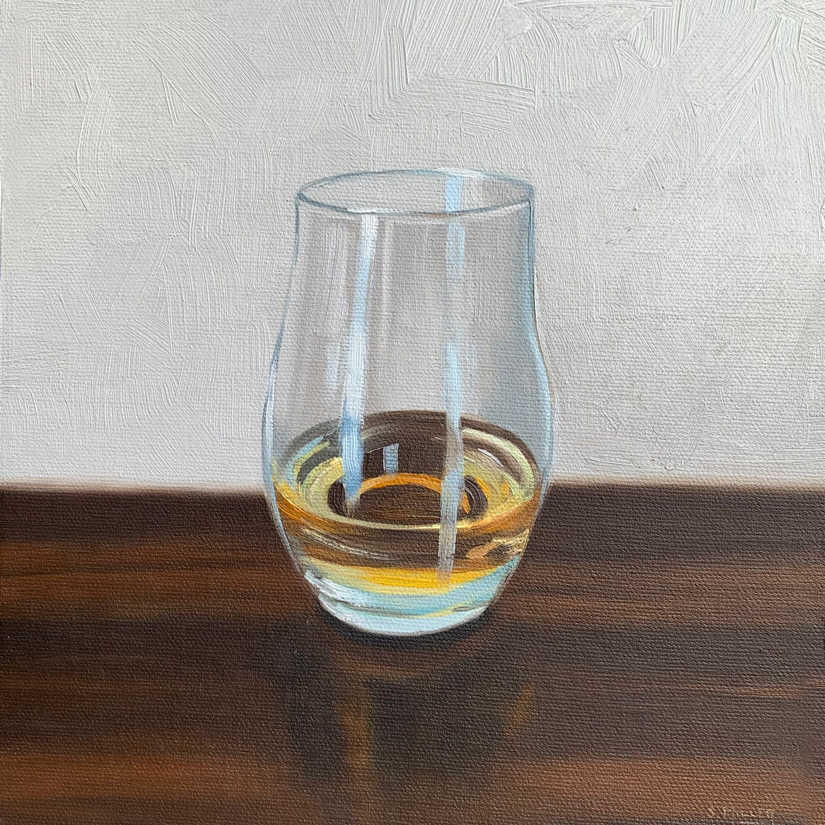 Scotch Glass I 8x8" image 0