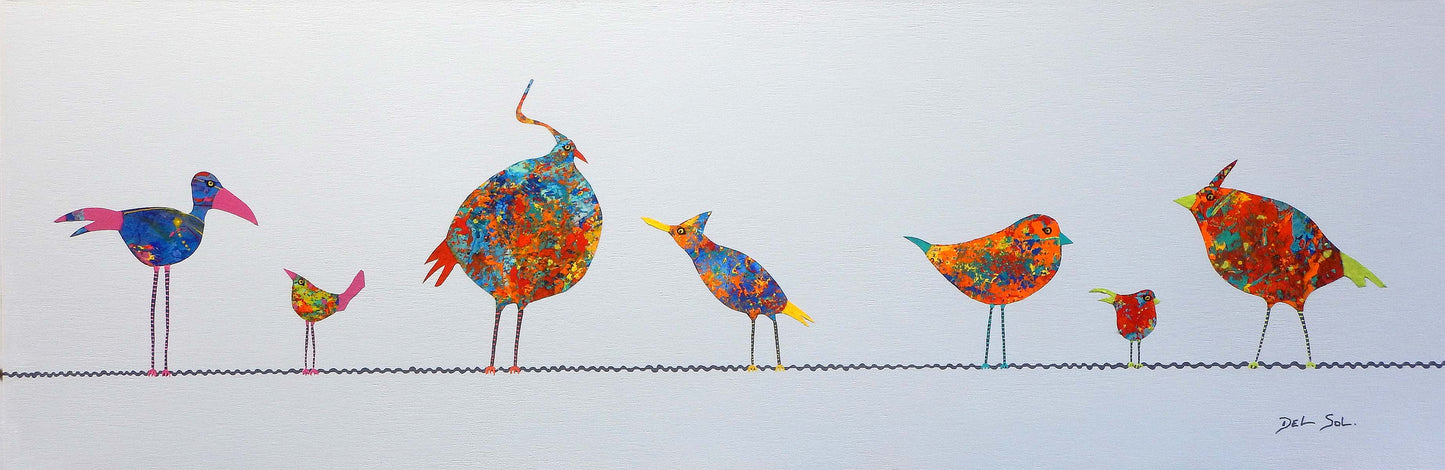 FUNKY BIRDS XXVI: The Variety Pack 30H x 10W image 0
