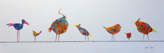 FUNKY BIRDS XXVI: The Variety Pack 30H x 10W image 0