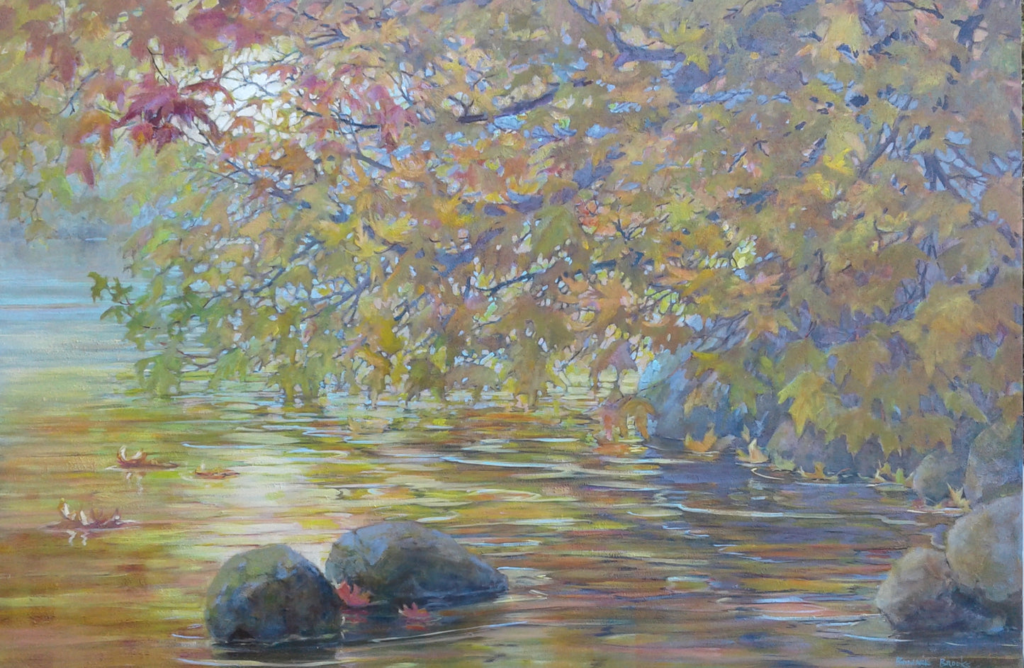 Autumn Water-40x60” image 0