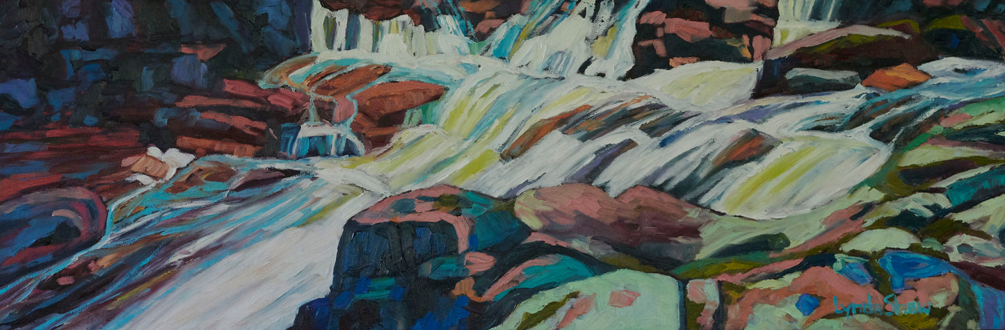 Waterfalls, Collection 1, 48H x 16W image 0