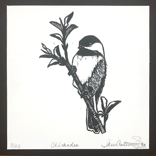 Chickadee Edition 3/20- 6x6” image 0