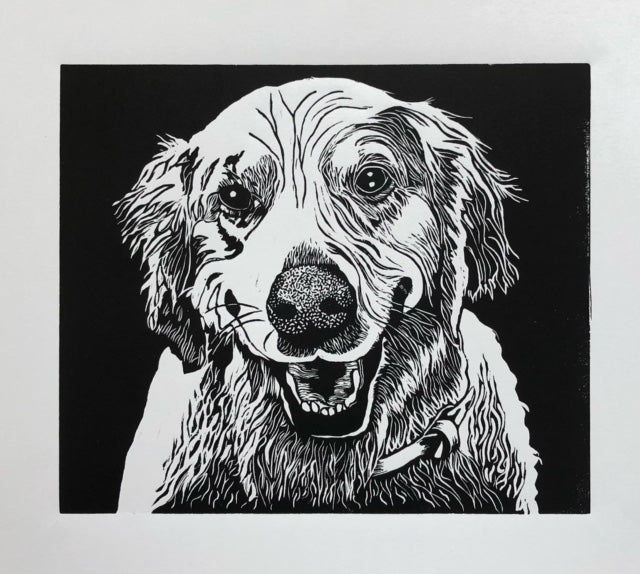 Ginger, (Golden Retriever Commission) Artist Proof image 0
