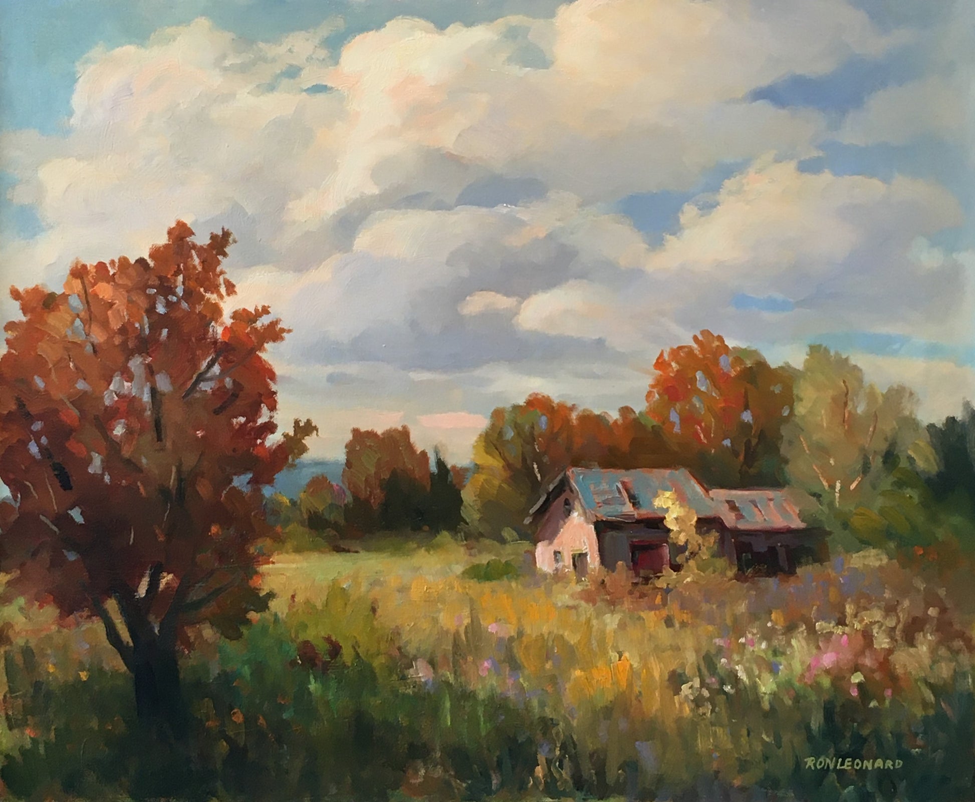 Fall Meadow, 1988 20x24" image 0