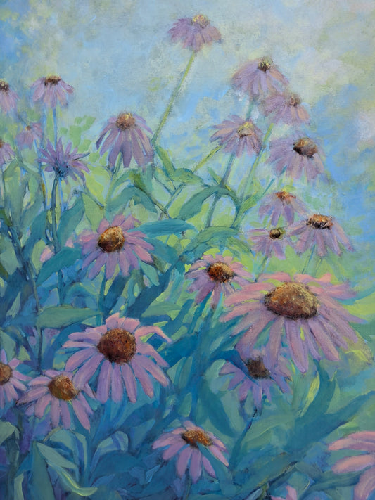 Purple Coneflower, 24x18