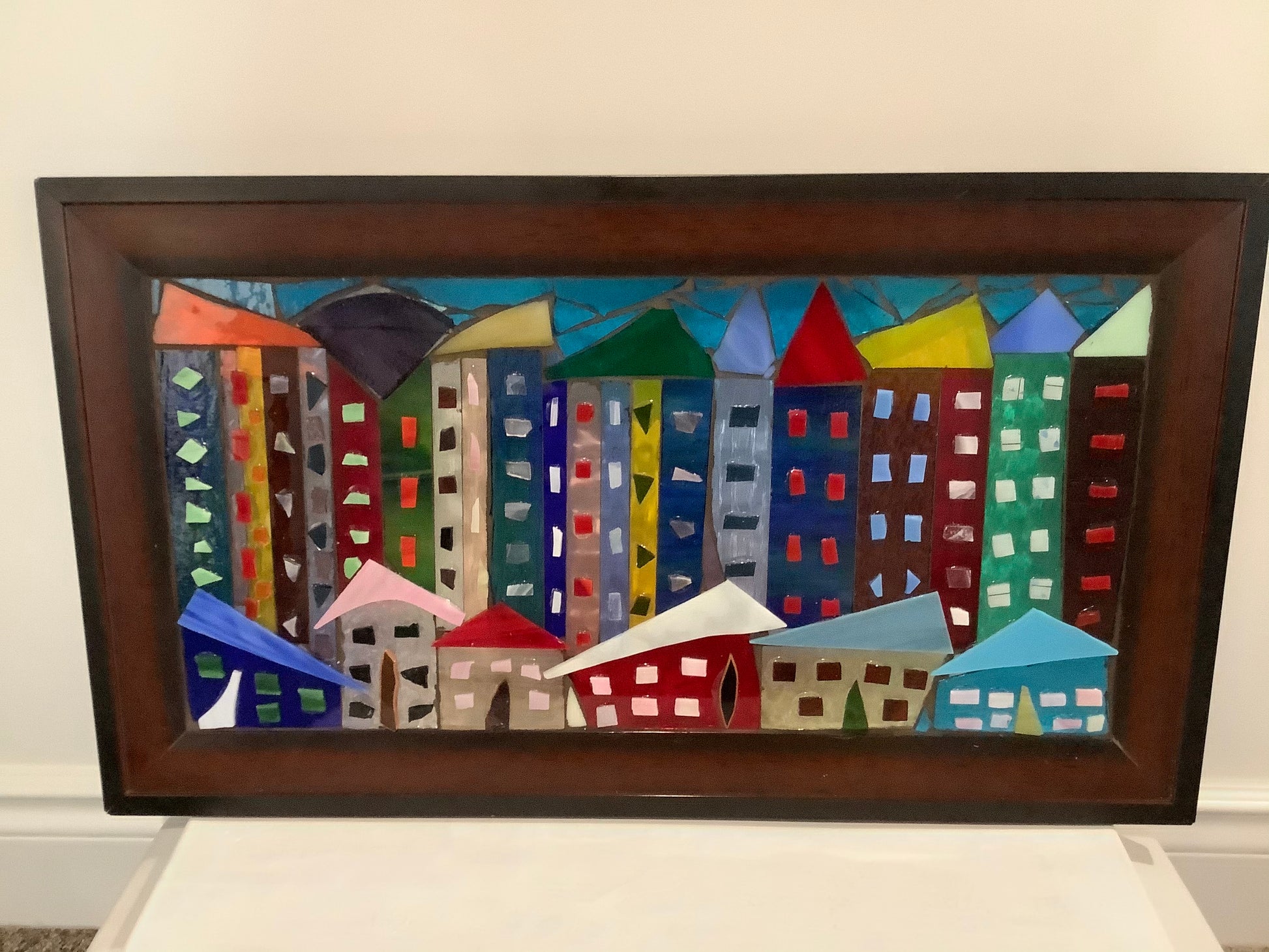 Village of Houses 23x13" image 0