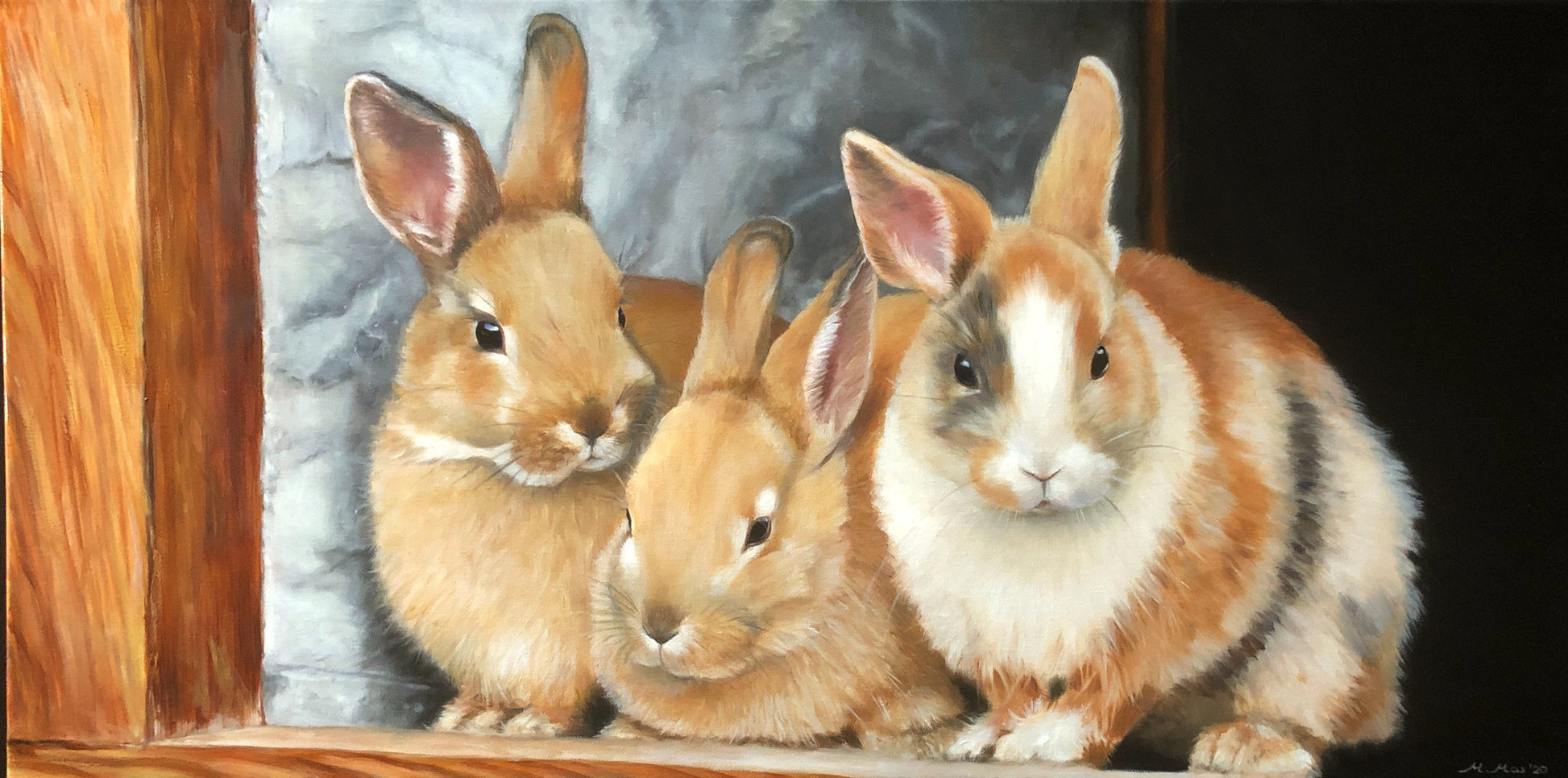 Peter, Flopsy & Cottontail waiting for Mopsy image 0