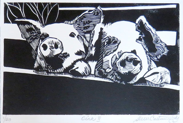 Oink II, 6/20, 5x7" image 0