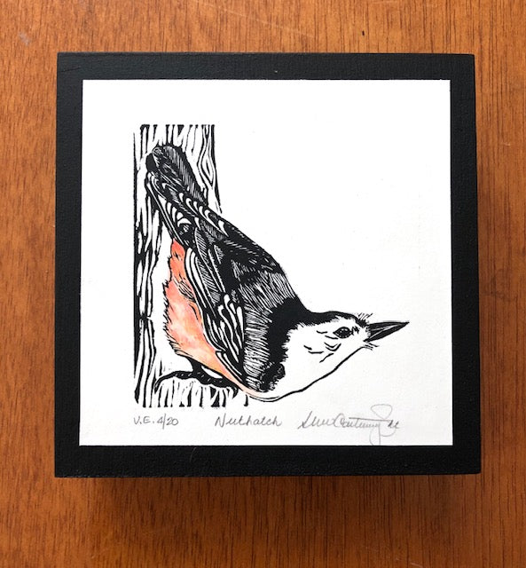 Nuthatch, Variable Edition #4 of 20-5x5” image 0