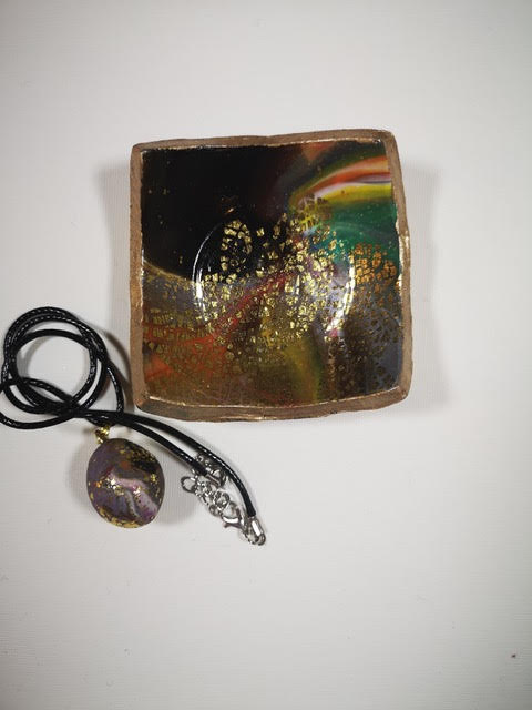 Galaxy Bowl & Pendant #25 image 0
