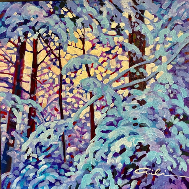 Winter Kept Us Warm I, II, III, 12x12" image 0