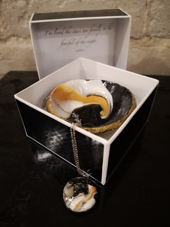 Galaxy Bowl and Pendant #17 image 0