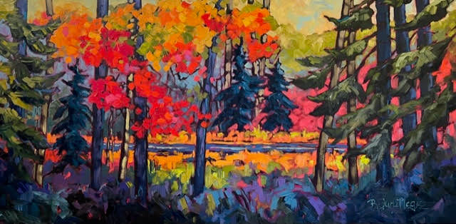 Fall in Love, Series 17, 30x60" image 0