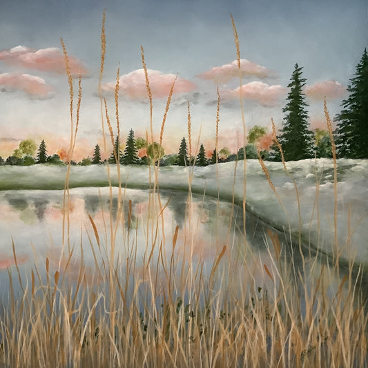 First Snow (Kanata Lakes Golf Course), 20x20" image 0