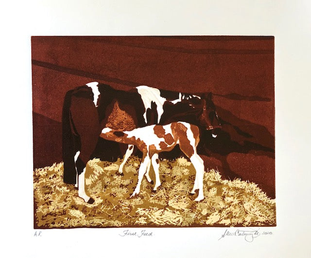 First feed Edition #8 of 9- 12x9" image 0