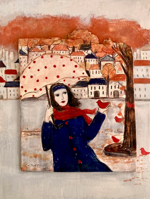 Autumn Rain II, 12x9" image 0