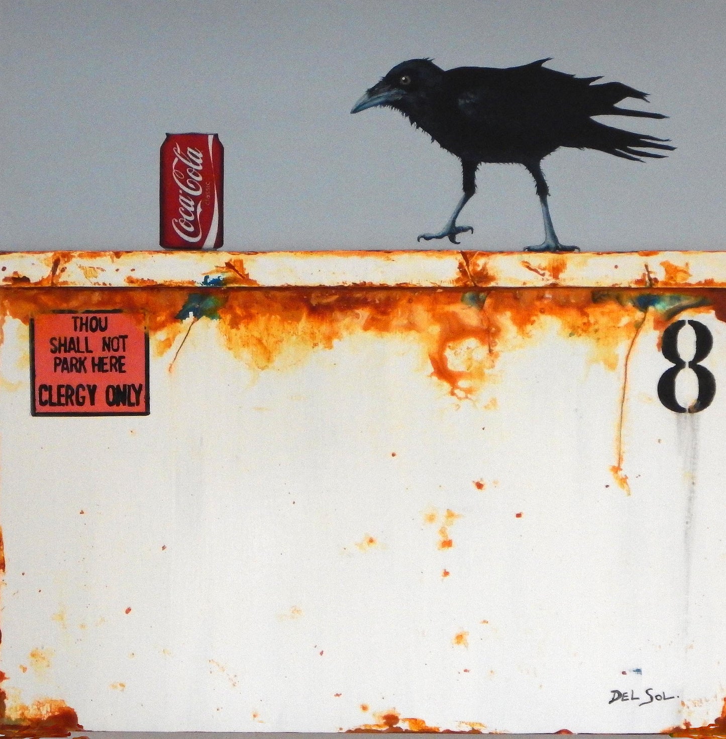 DUMPSTER DIVING CII: DRINK COKE, SAVE WATER 16H x 16W image 0