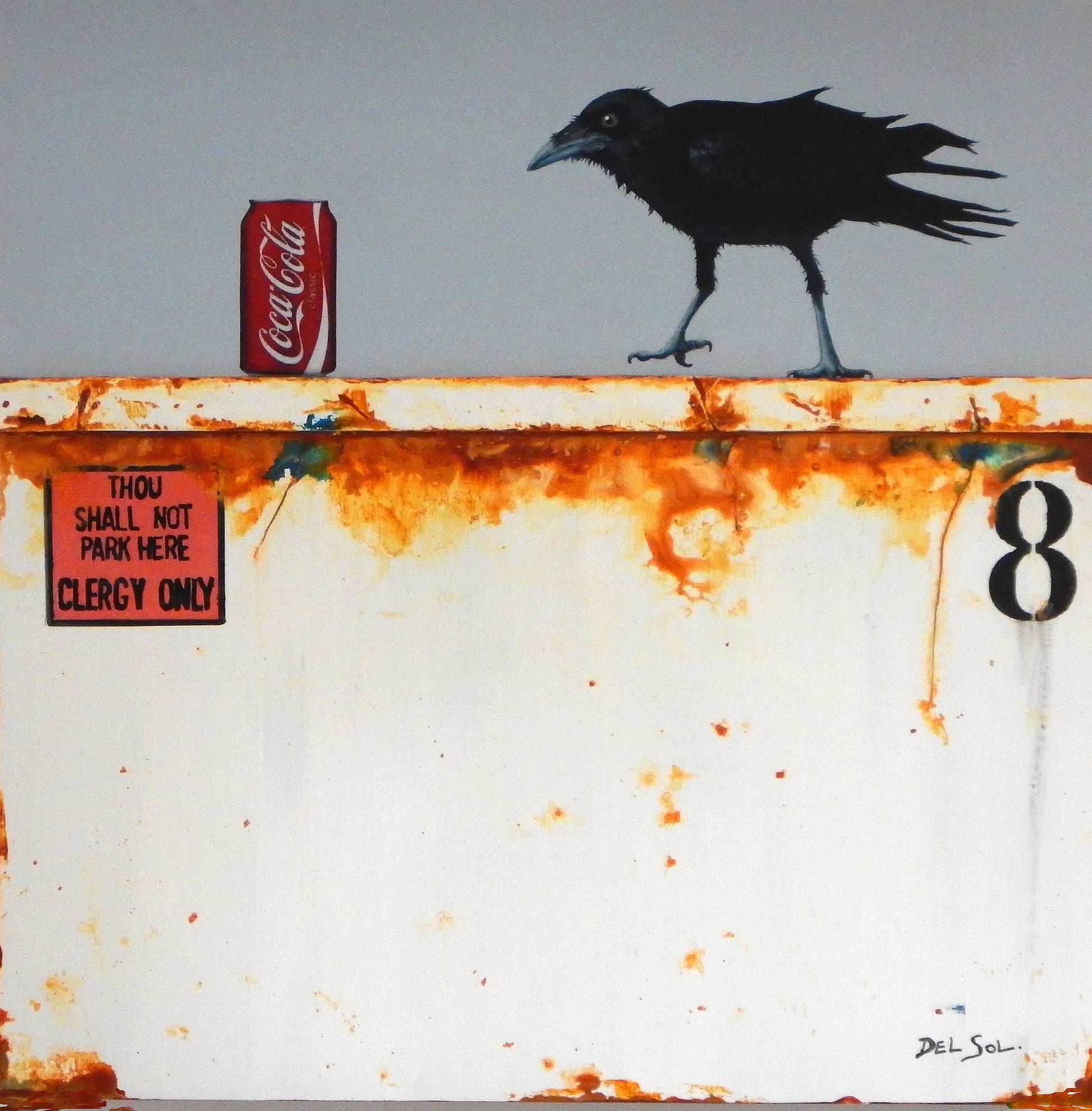 DUMPSTER DIVING CII: DRINK COKE, SAVE WATER 16H x 16W image 0