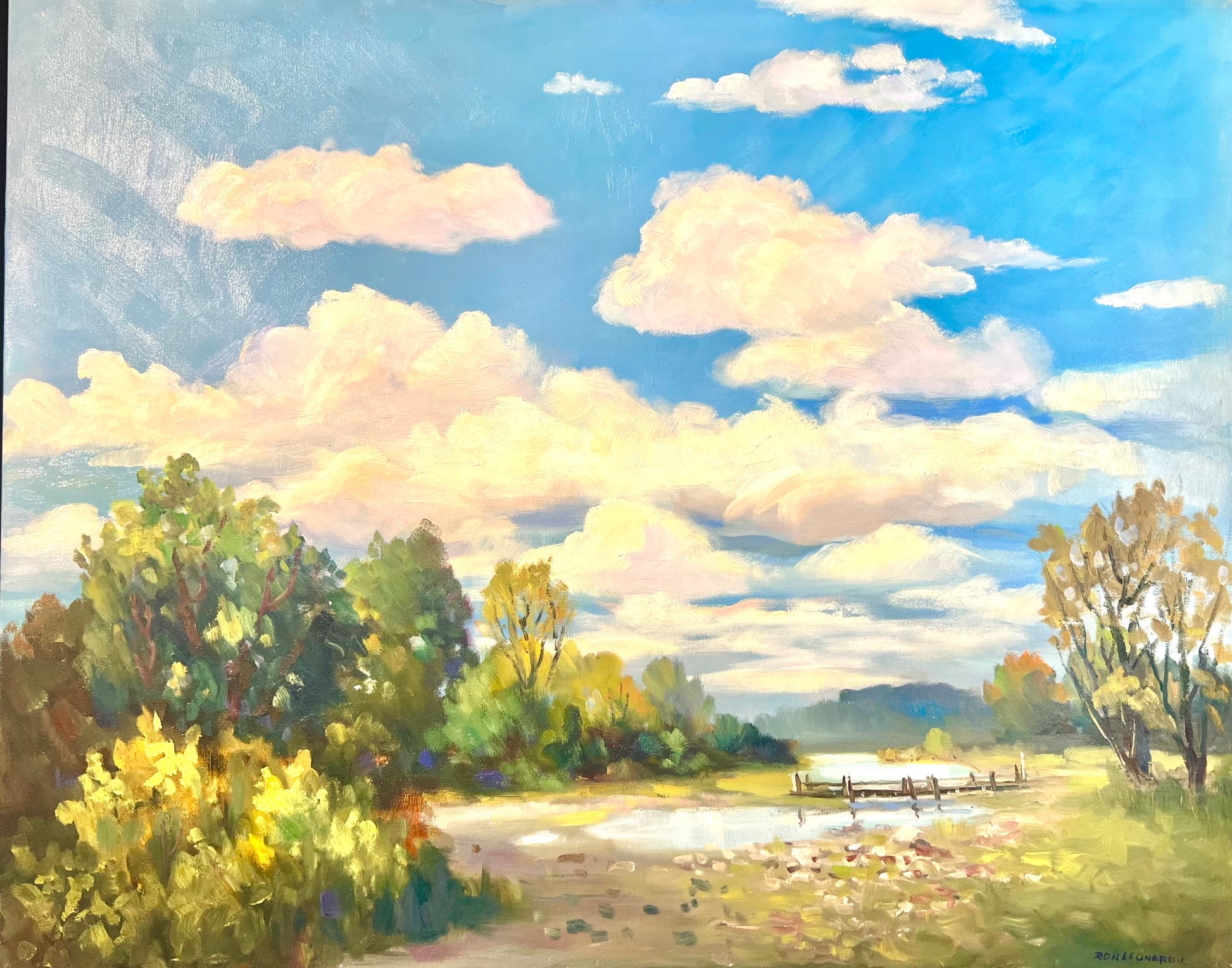 The Footbridge 36H x 24W image 0