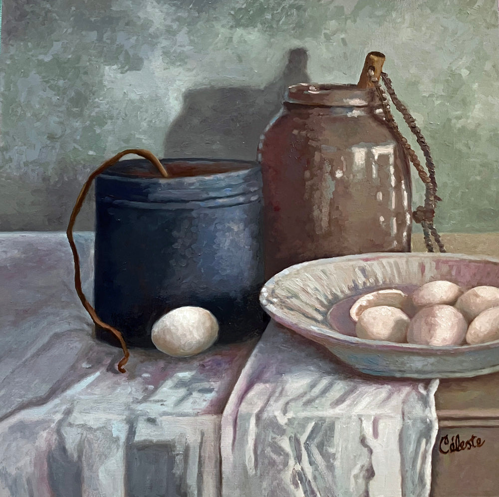 Eggs, 18x18" image 0