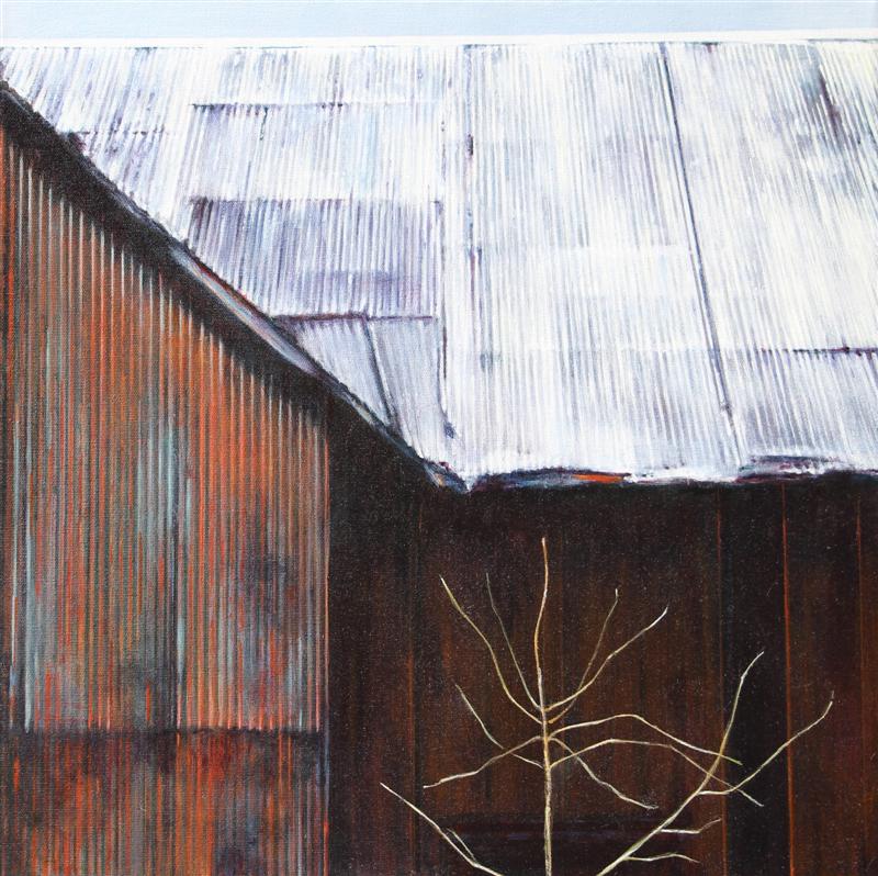 Bare Tree & Barn image 0