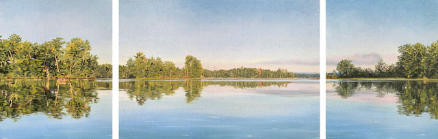 Sweet Poetry, 20x60" Triptych image 0