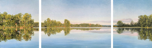 Sweet Poetry, 20x60" Triptych image 0
