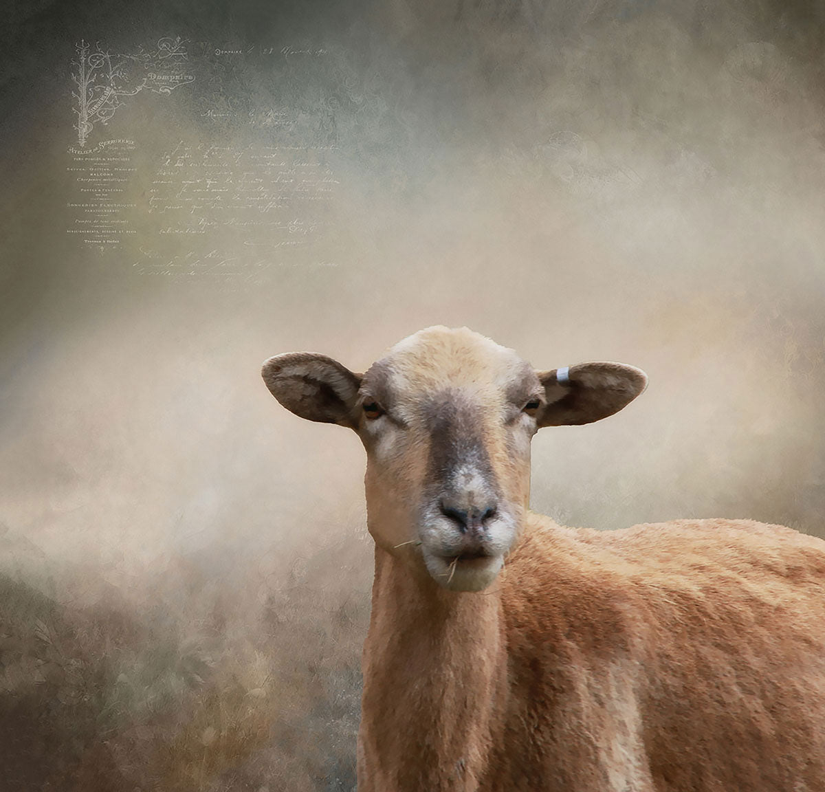 Just Grazing (2 of 5), 12x12" image 0