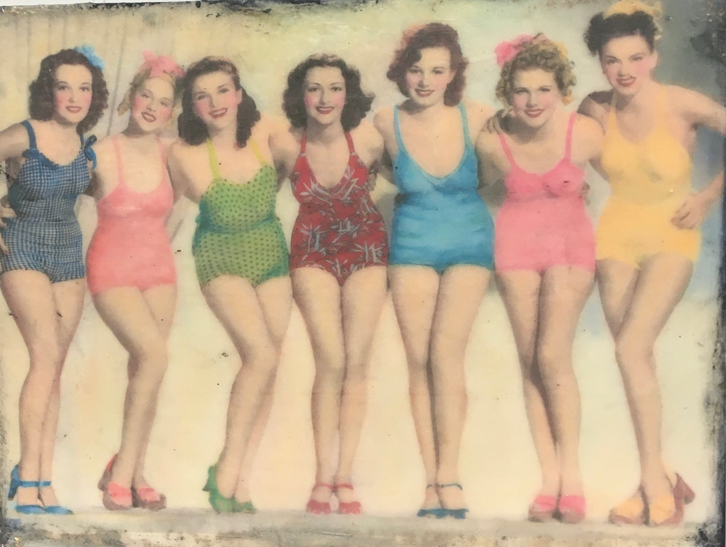 Bathing Beauties, 8x10" image 0