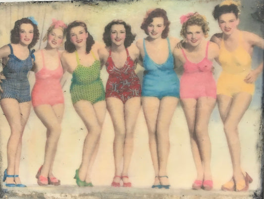 Bathing Beauties, 8x10" image 0